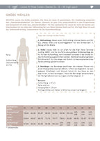 Snyggli-Schnittmuster-Hose-loose-fit-Solskin-Damen-Leinen-Cord-Chambray-nähen-Größe-32-50-high-waist-Maßtabelle