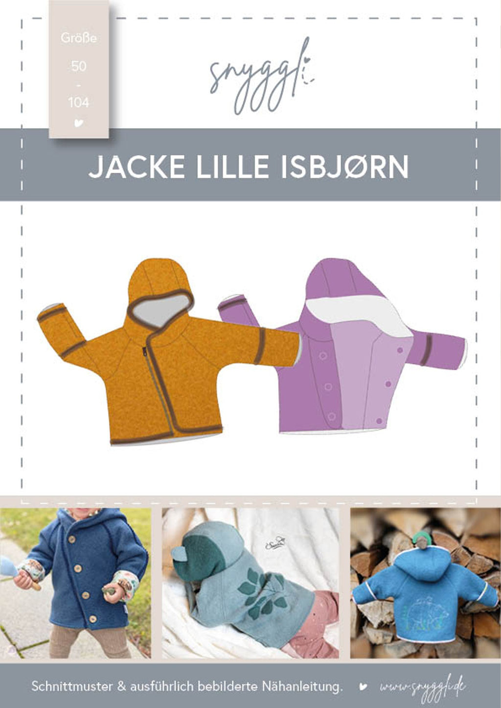 Snyggli-Schnittmuster-Jacke-Baby-Lille-Isbjoern-Walk-Knoepfe-Reissverschluss-Wickeljacke-Junge-Maedchen-cover.jpg