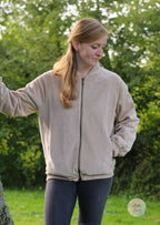 Snyggli-Schnittmuster-Jacke-Blouson-Damen-Hyg´dig-Nähanleitung-Walk-Wollwalk-Raglanjacke-Cord-beige