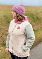 Snyggli-Schnittmuster-Jacke-Damen-Regnbue-Ebook-Nähanleitung-Walk-Fleece-Softshell-Beanie