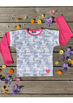 Snyggli Schnittmuster Langarmshirt Fjorden_Mädchen