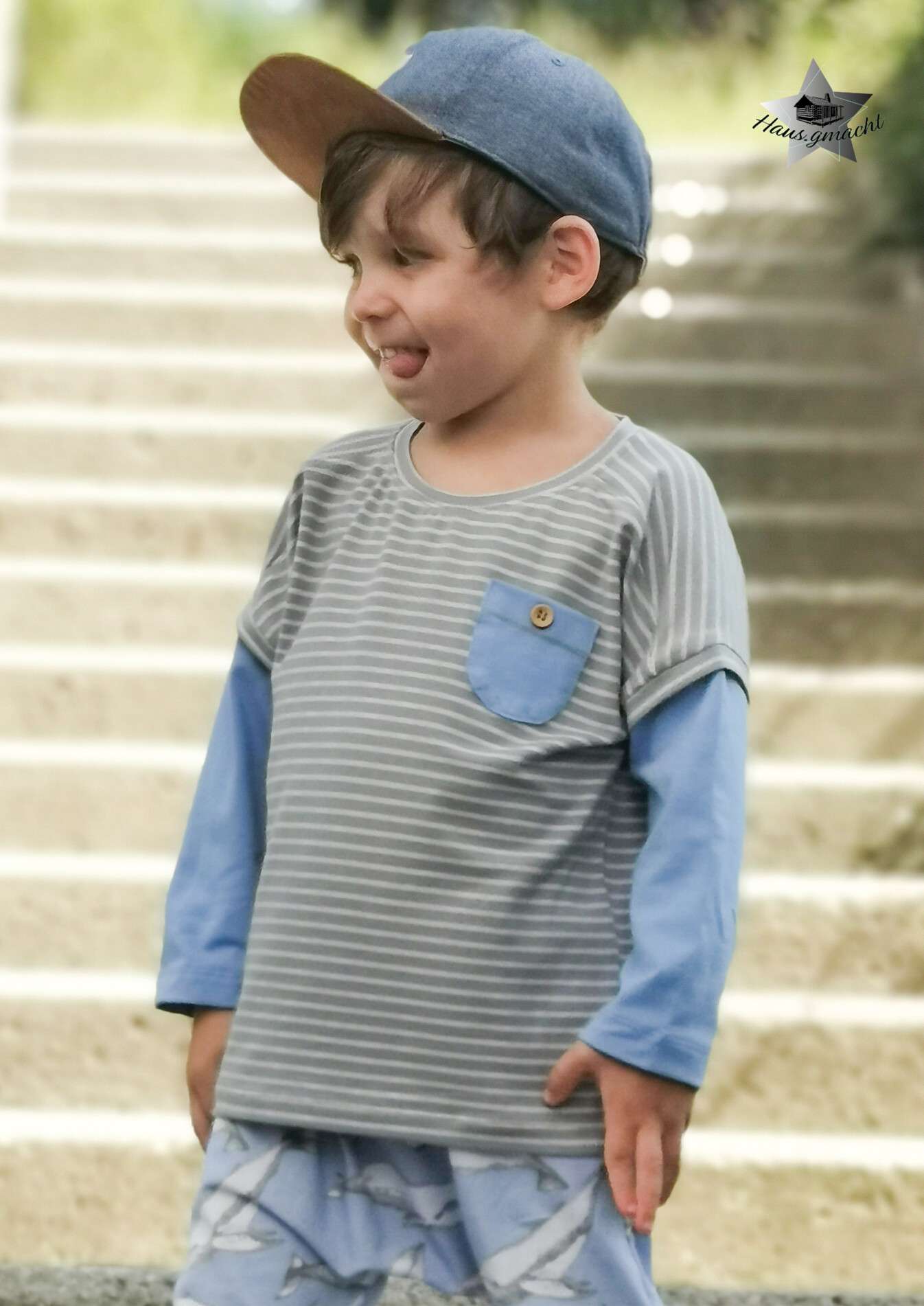 Snyggli Schnittmuster Langarmshirt Fjorden_junge_3