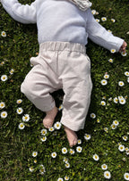 Snyggli-Schnittmuster-Loose-fit-Hose-Solskin-Cord-Canvas-Chino-Leinen-Babys-Kinder-Teens-Junge-Mädchen-Gr-56-122-Cord-Canvas-Leinen-Chino-sommer