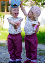 Snyggli-Schnittmuster-Loose-fit-Hose-Solskin-Cord-Canvas-Chino-Leinen-Babys-Kinder-Teens-Junge-Mädchen-Gr-56-122-Cord-Canvas-Leinen-Chino-zwillinge