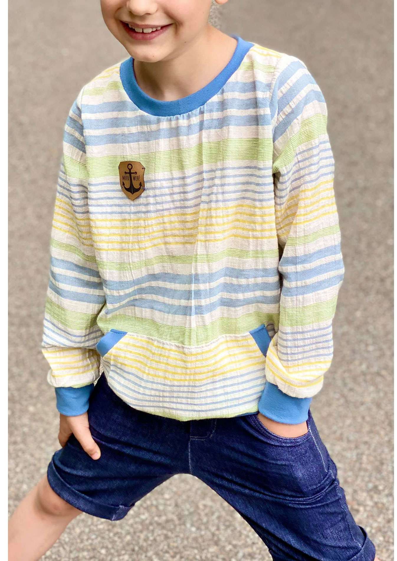 Snyggli-Schnittmuster-Musselin-Hoodie-Musling-junge