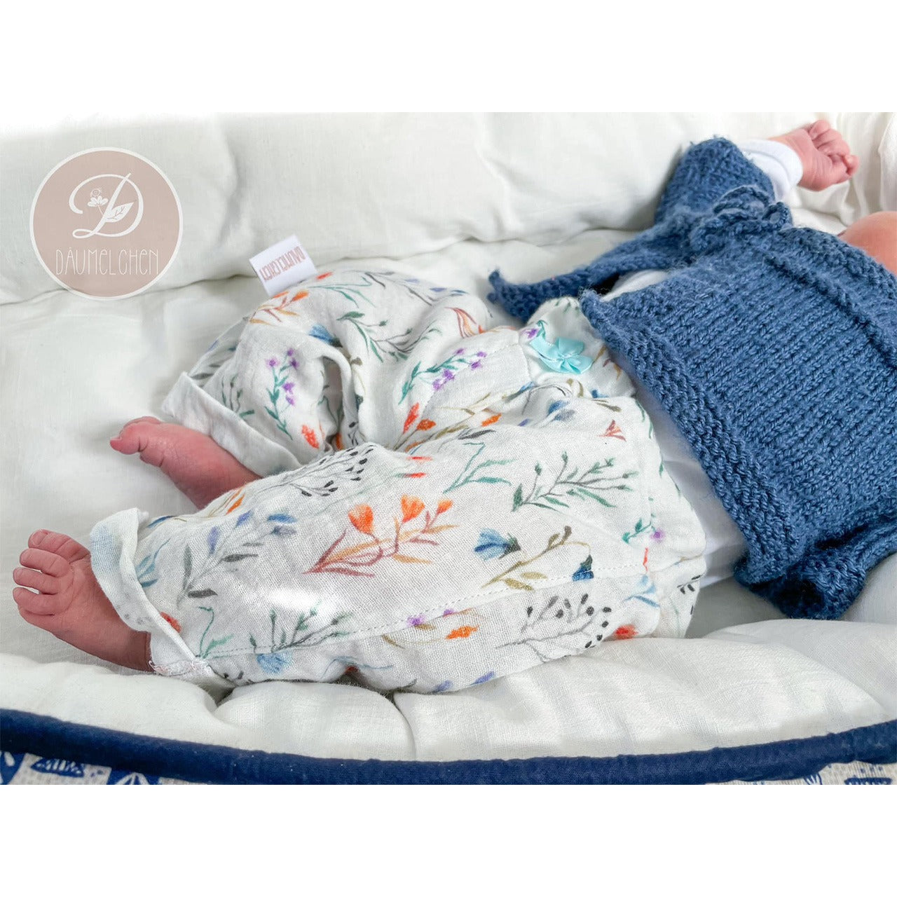 Musselin Hose Strandmusling Gr. 56-68