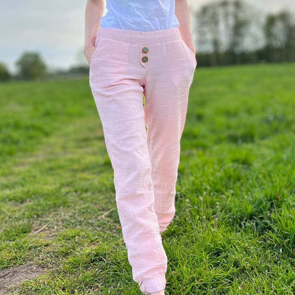 Snyggli-Schnittmuster-Musselin-Hose-Strandmusling-Damen-Gr