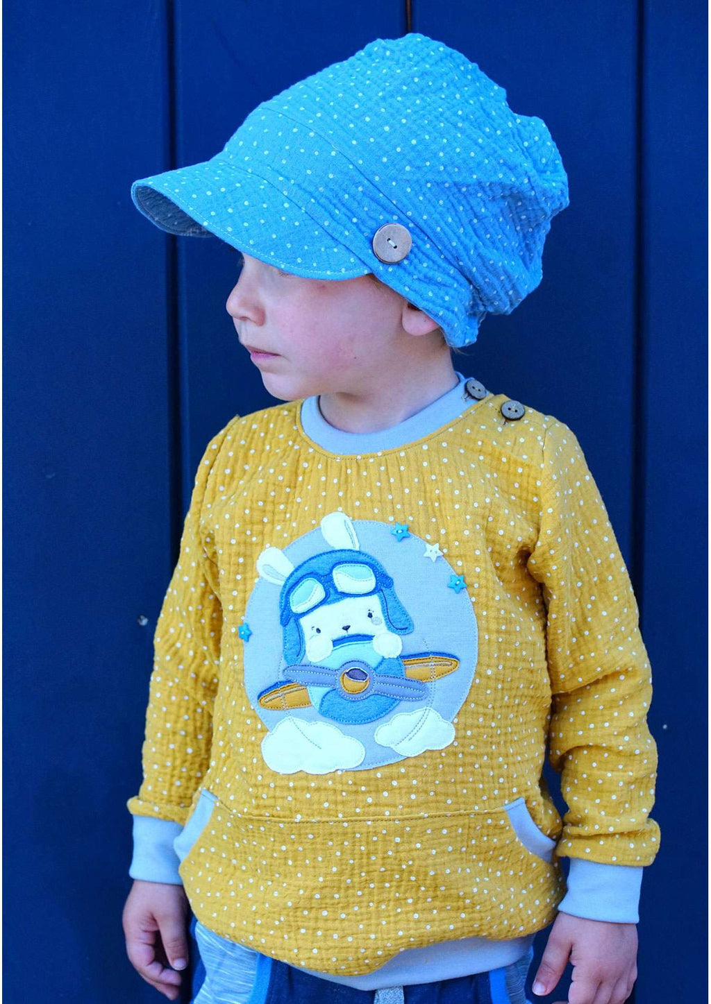 Snyggli-Schnittmuster-Musselin-Naehanleitung-Babysweater-Musling-junge