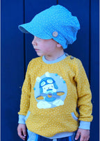 Snyggli-Schnittmuster-Musselin-Naehanleitung-Babysweater-Musling-junge