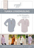 Snyggli-Schnittmuster-Musselin-tunika-Lykkemusling-Leinen-Nähen-Ebook-Nähanleitung-Damen-Grösse-32-50-cover
