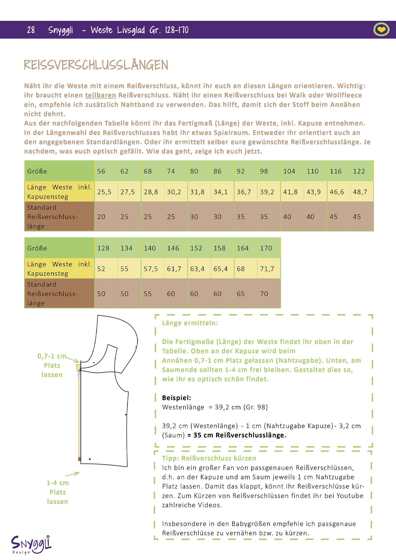 Snyggli-Schnittmuster-Nähanleitung-Weste-Livsglad-Kinder-Teens-Reißverschluss