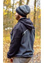 Snyggli-Schnittmuster-Outdoorhoodie-Hej-Varmen-Maenner-Herren-Teilung-Rücken