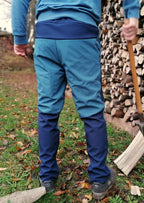 Snyggli-Schnittmuster-Outdoorhose-Hej-Vinter-Herren-Hose-Walk-Softshell-Gr-40-60-blau