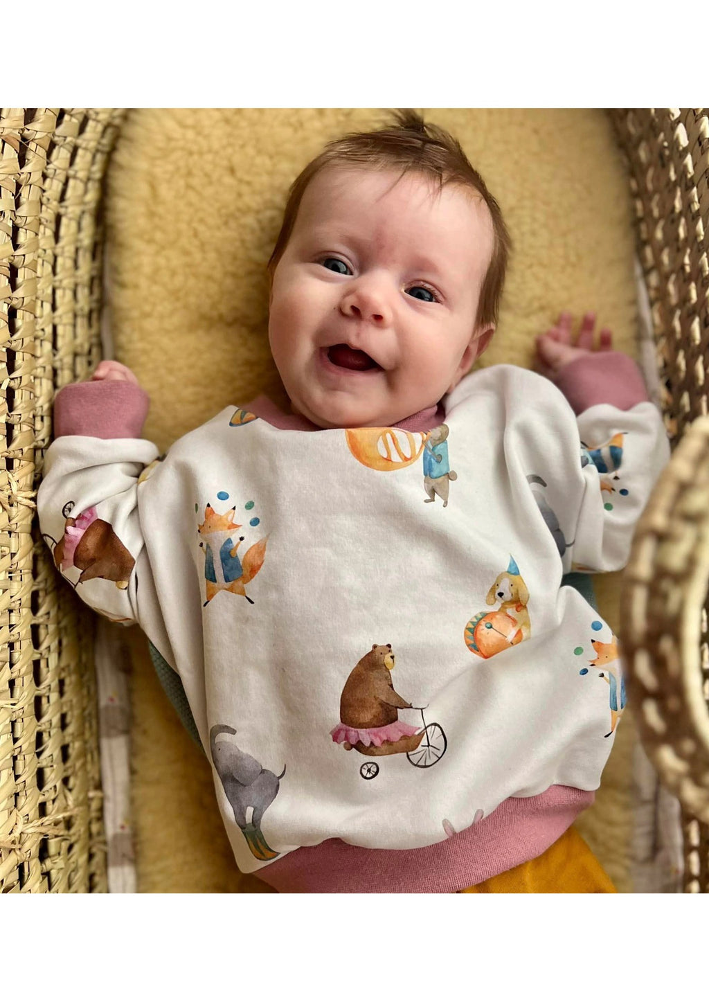 Snyggli-Schnittmuster-Oversized-Sweater-Surf-Gr-56-122-Nähanleitung-Musselin-Leinen-Baby-French-Terry