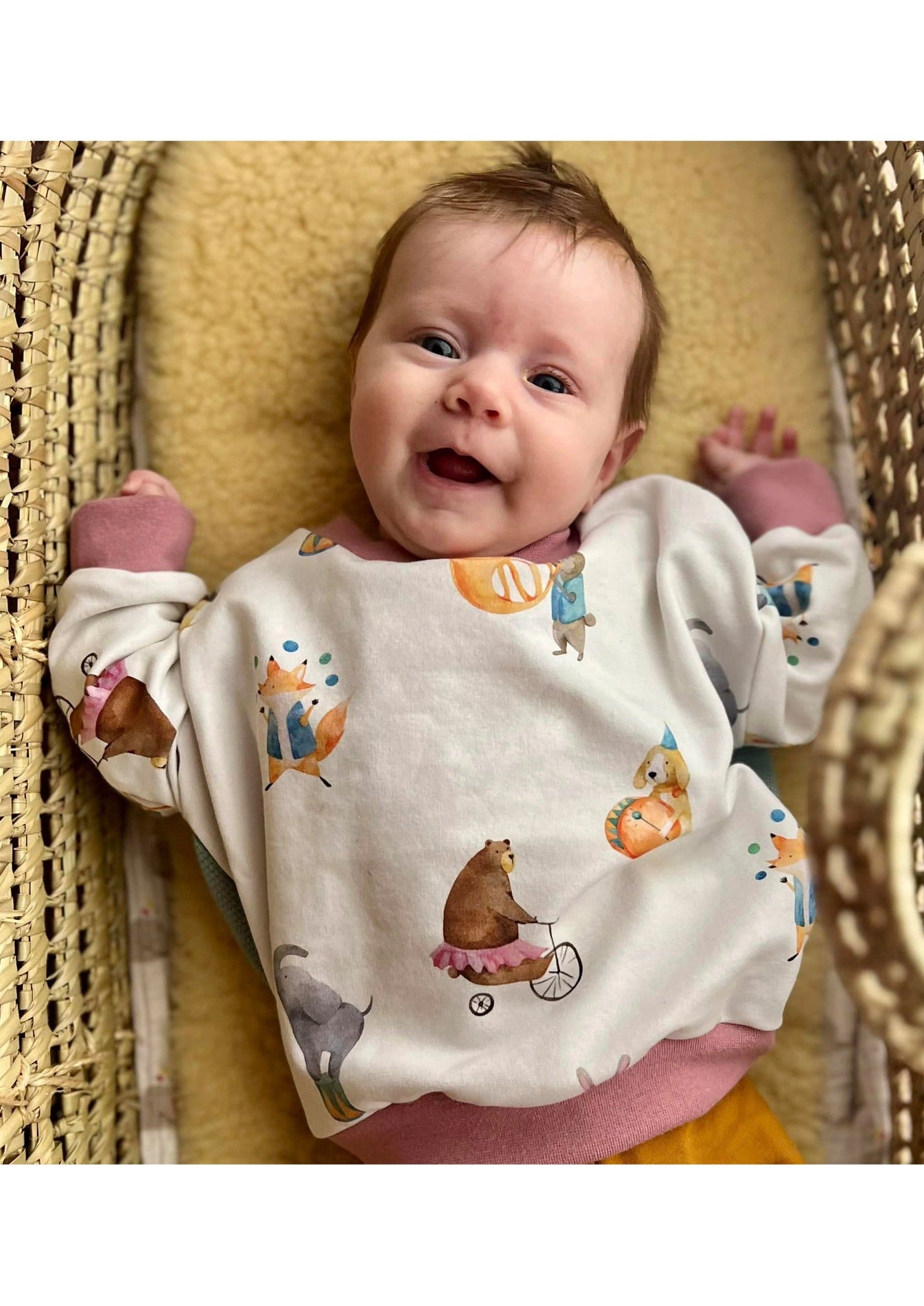 Snyggli-Schnittmuster-Oversized-Sweater-Surf-Gr-56-122-Nähanleitung-Musselin-Leinen-Baby-French-Terry