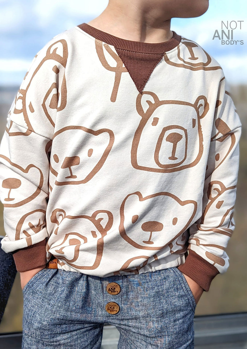 Snyggli-Schnittmuster-Oversized-Sweater-Surf-Gr-56-122-Nähanleitung-Musselin-Leinen-French-Terry