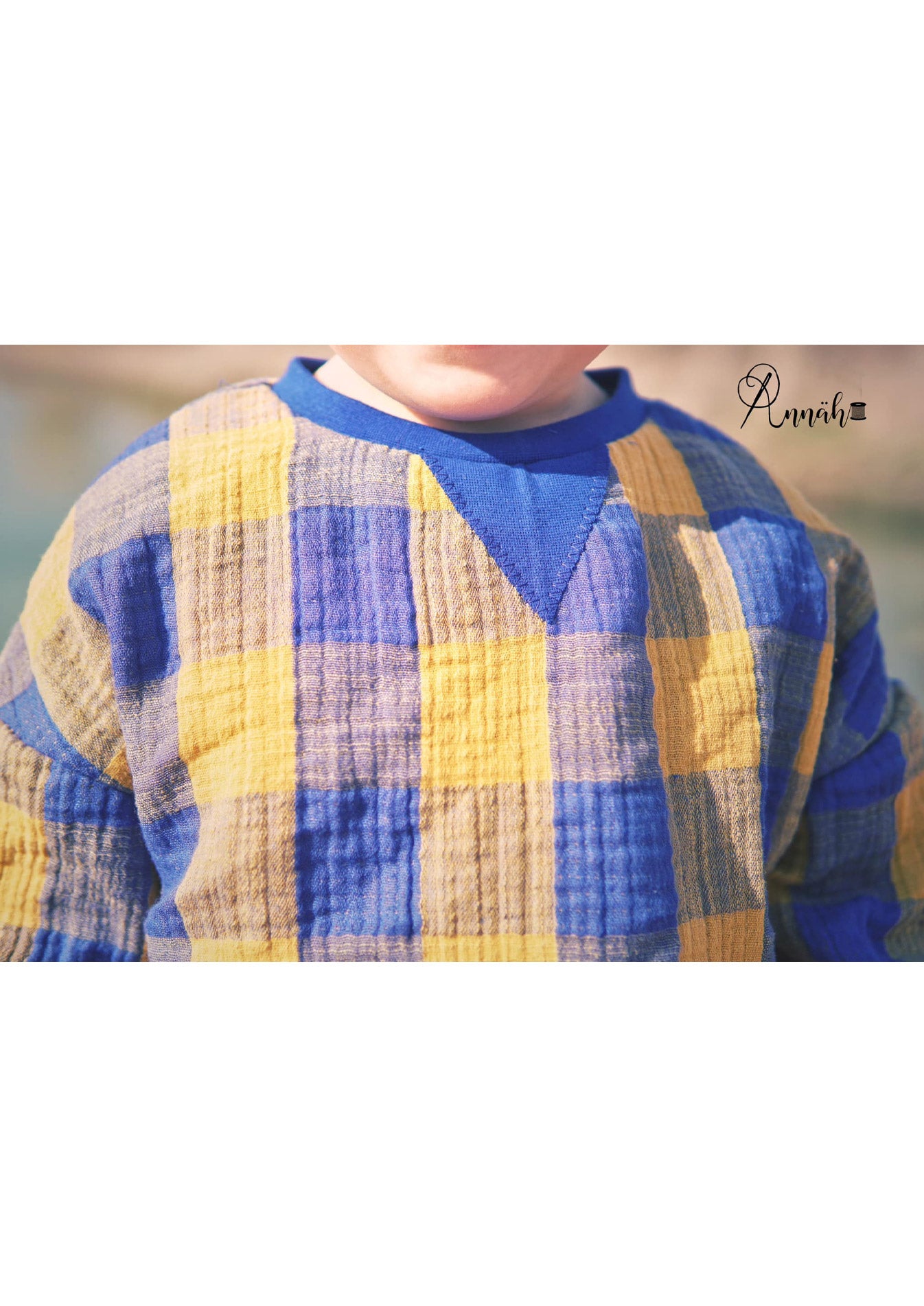 Snyggli-Schnittmuster-Oversized-Sweater-Surf-Gr-56-122-Nähanleitung-Musselin-Leinen-Junge-Dreieck