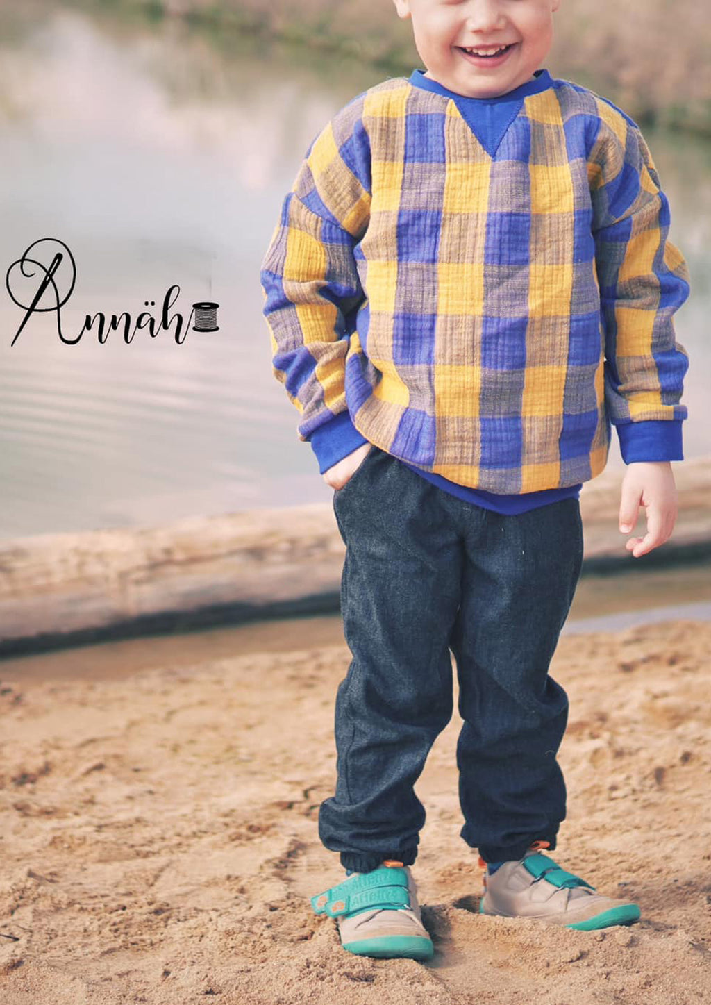 Snyggli-Schnittmuster-Oversized-Sweater-Surf-Gr-56-122-Nähanleitung-Musselin-Leinen-Junge-Strandmusling