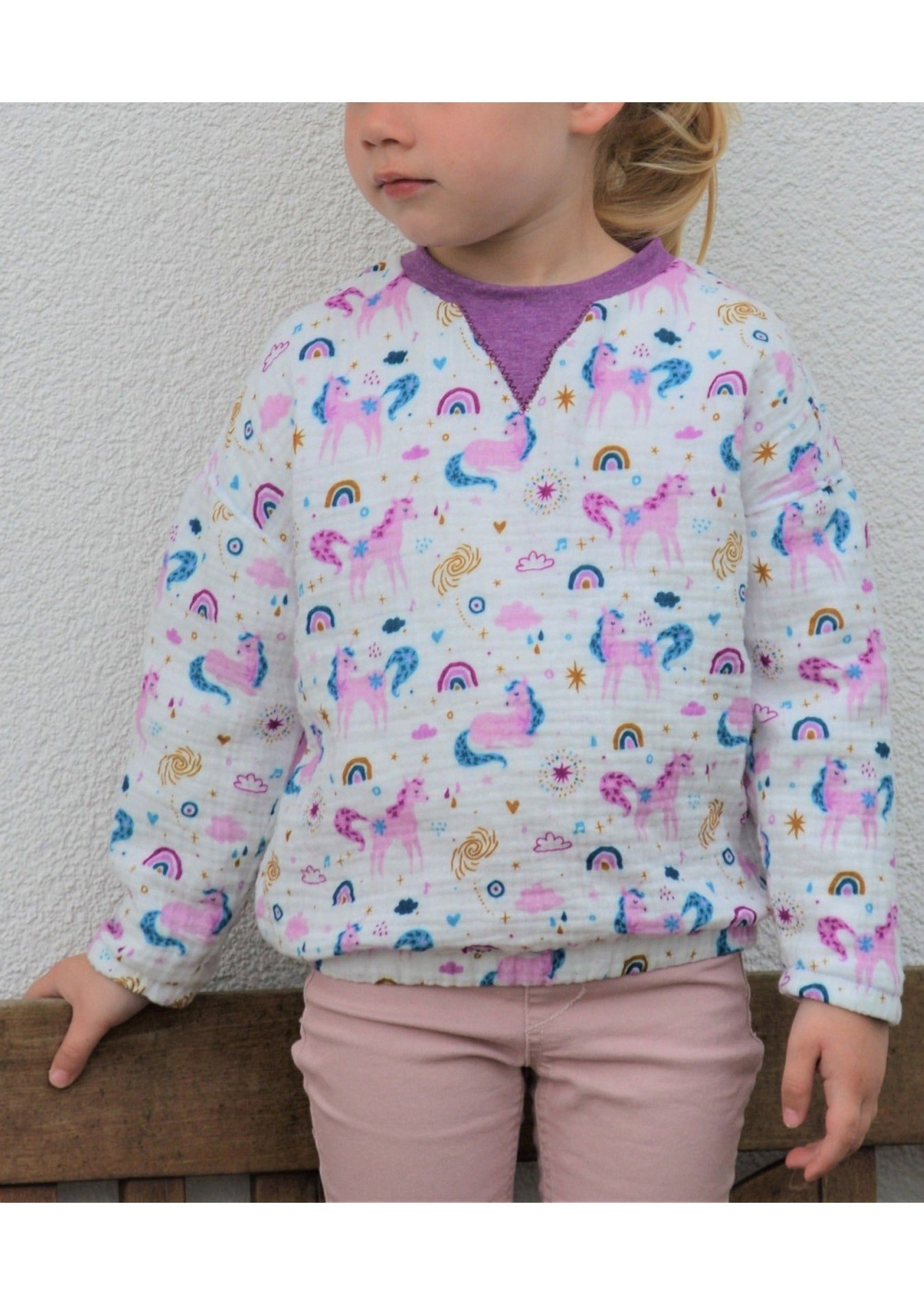 Snyggli-Schnittmuster-Oversized-Sweater-Surf-Gr-56-122-Nähanleitung-Musselin-Leinen-Mädchen