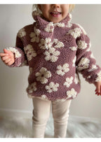 Snyggli-Schnittmuster-Troyer-Hej-Hjemme-Sweat-Fleece-Teddy-Babys-Kinder-Jungs-Mädchen-Teens-Gr-56-122-blumen