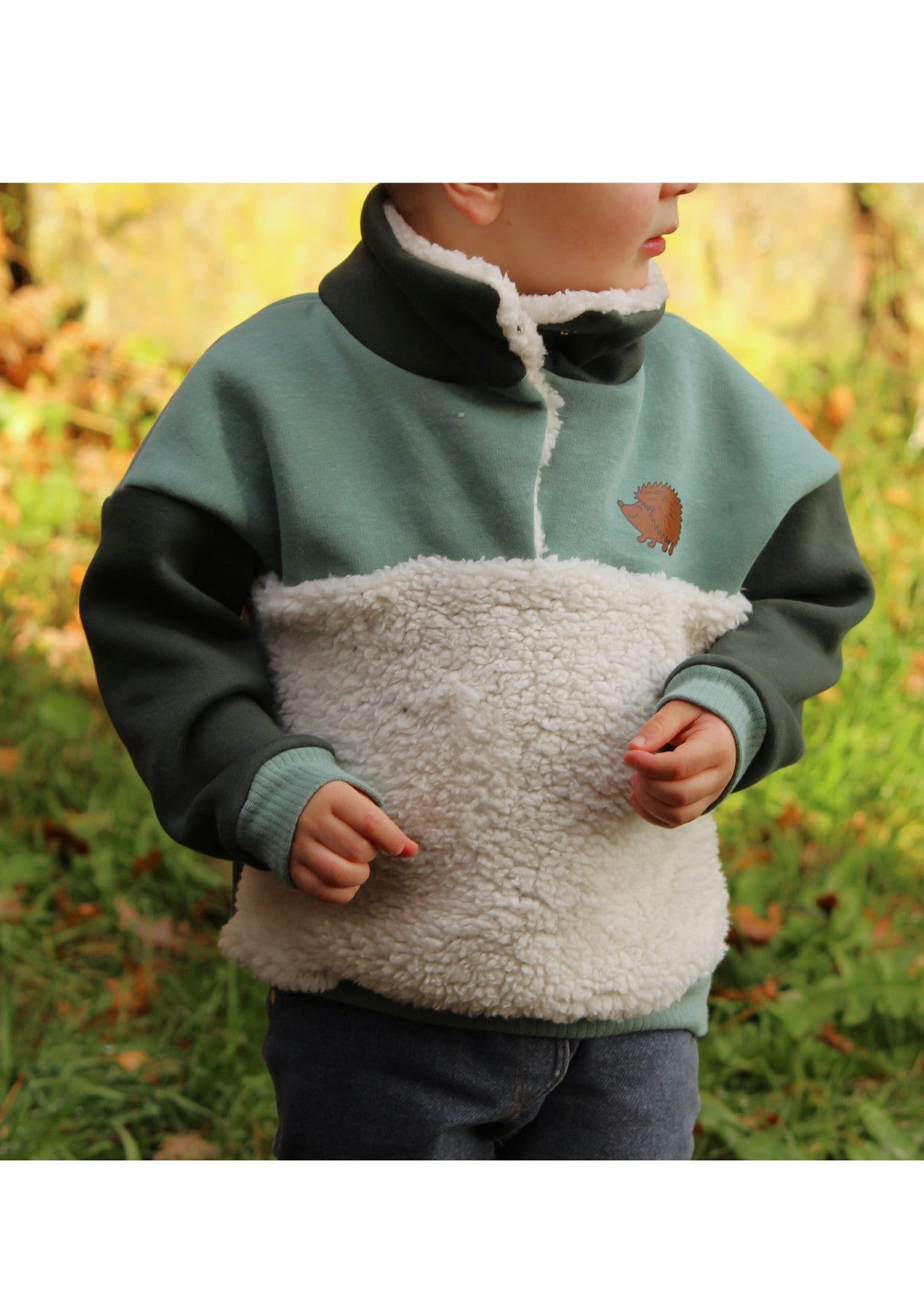 Snyggli-Schnittmuster-Troyer-Hej-Hjemme-Sweat-Fleece-Teddy-Babys-Kinder-Jungs-Mädchen-Teens-Gr-56-122-sweat