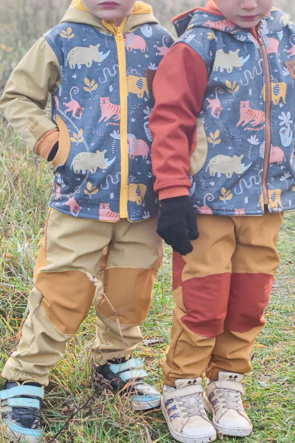 Snyggli-Schnittmuster-Walkhose-Outdoorhose-Hej-Vinter-Babys-Kinder-Gr-56-122-Softshell-Zwillinge