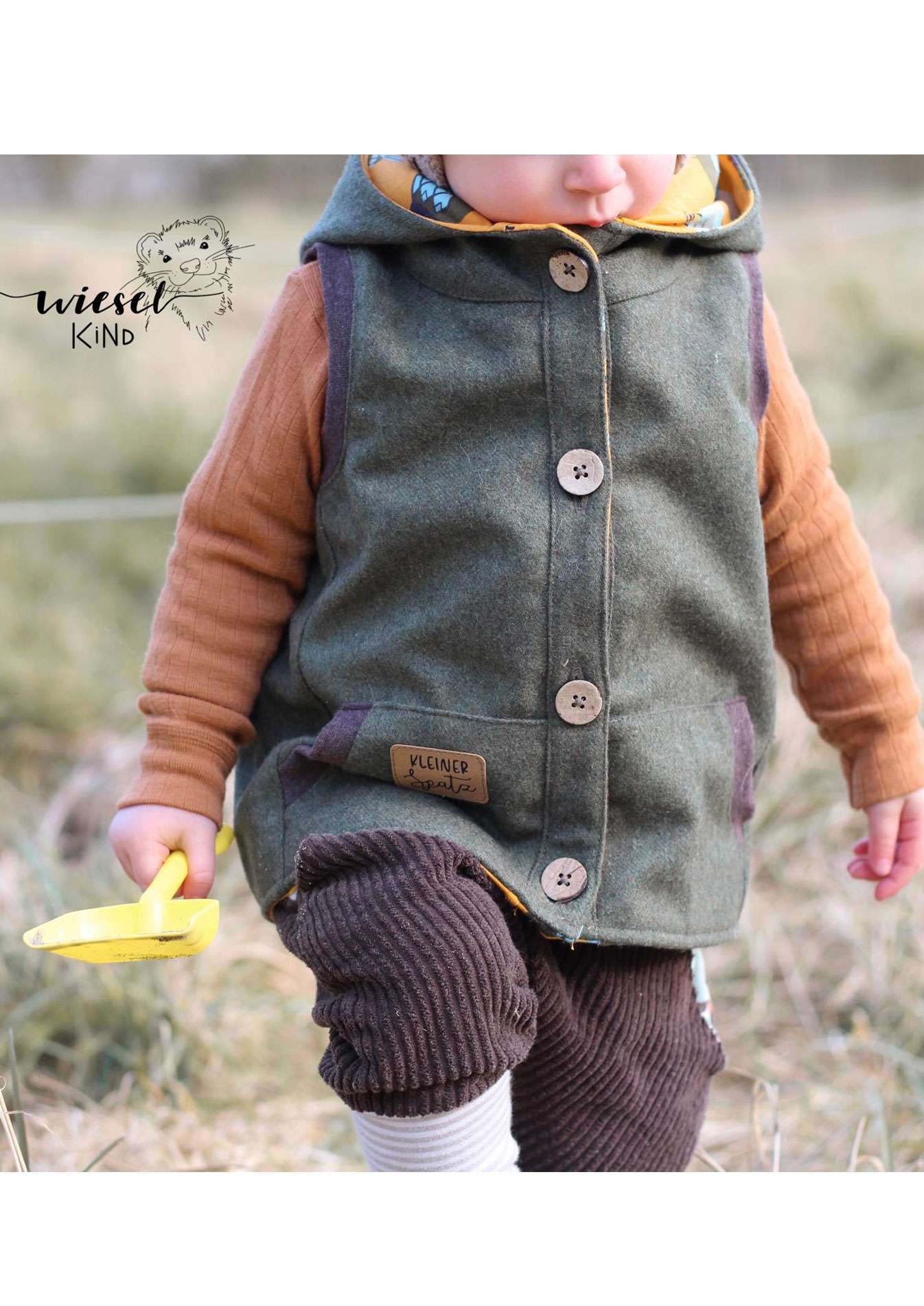 Snyggli-Schnittmuster-Weste-Livsglad-Baby-Kinder-Nähanleitung-Wollwalk-2