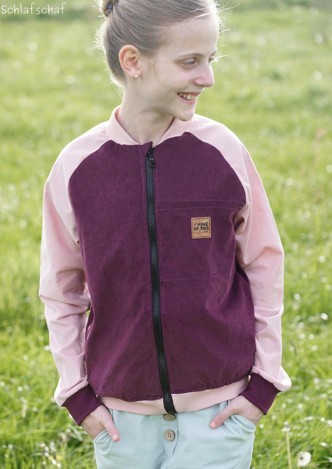 Snyggli-Schnittmuster-collegejacke-helt-mig-babys-kinder-teens-junge-mädchen-nähanleitung-ebook-größe-56-170-babycord