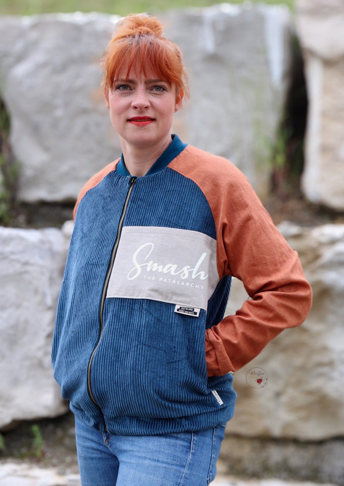 Collegejacke Helt mig<br>Gr. 32-50 Damen<br>Schnittmuster Zweitbild