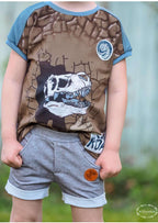 Snyggli Schnittmuster kurze Hose Shorts Solbad Shirt Stranden