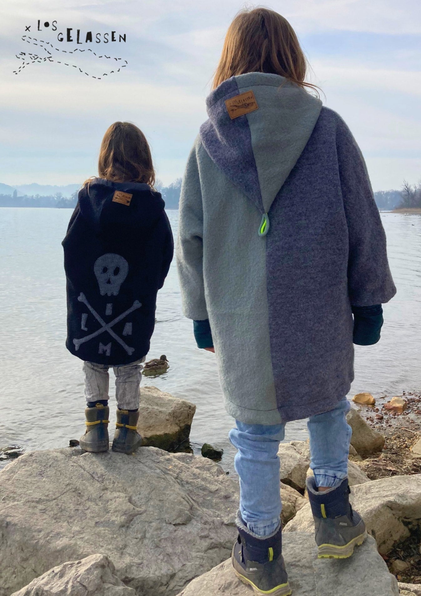 Snyggli-Schnittmuster-oversized-jacke-regnbuelys-babys-kinder-teens-junge-mädchen-nähanleitung-ebook-größe-56-170-geschwister