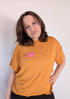 Snyggli-Schnittmuster-oversized-shirt-lys-damen-nähen-tshirt-größe-32-50-pattern-sewing-women-orange
