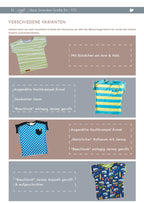 Snyggli-Shirt-Stranden-Jersey-Musselin-Schnittmuster-Ebook-Junge-Mädchen-Babys-Kinder-Gr-56-170-Varianten