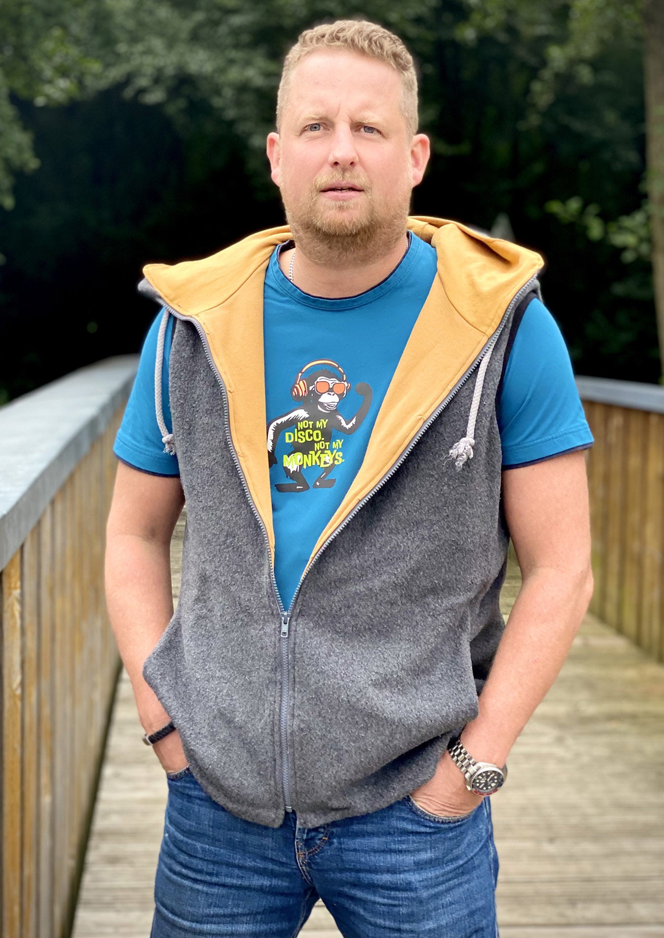 Snyggli-Weste-Livsglad-Herren-Schnittmuster-Männer-Walk-Softshell-Gr-40-60-gefüttert