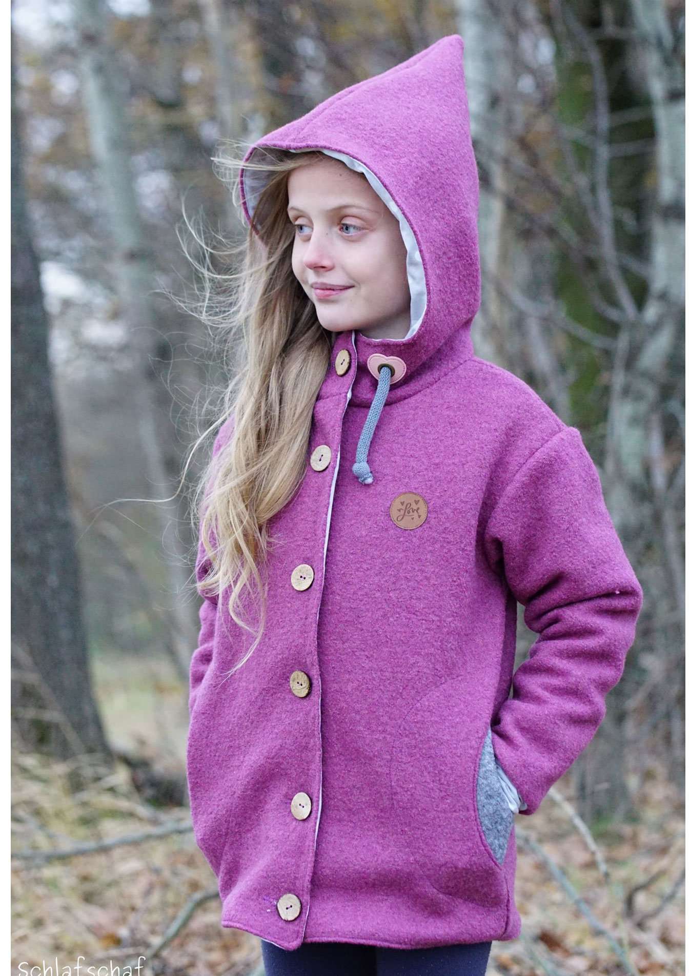 Snyggli-eBook-Jacke-Regnbue-Gr.-128-170-Walk-Schnittnuster-Naehanleitung-Kinder-Maedchen