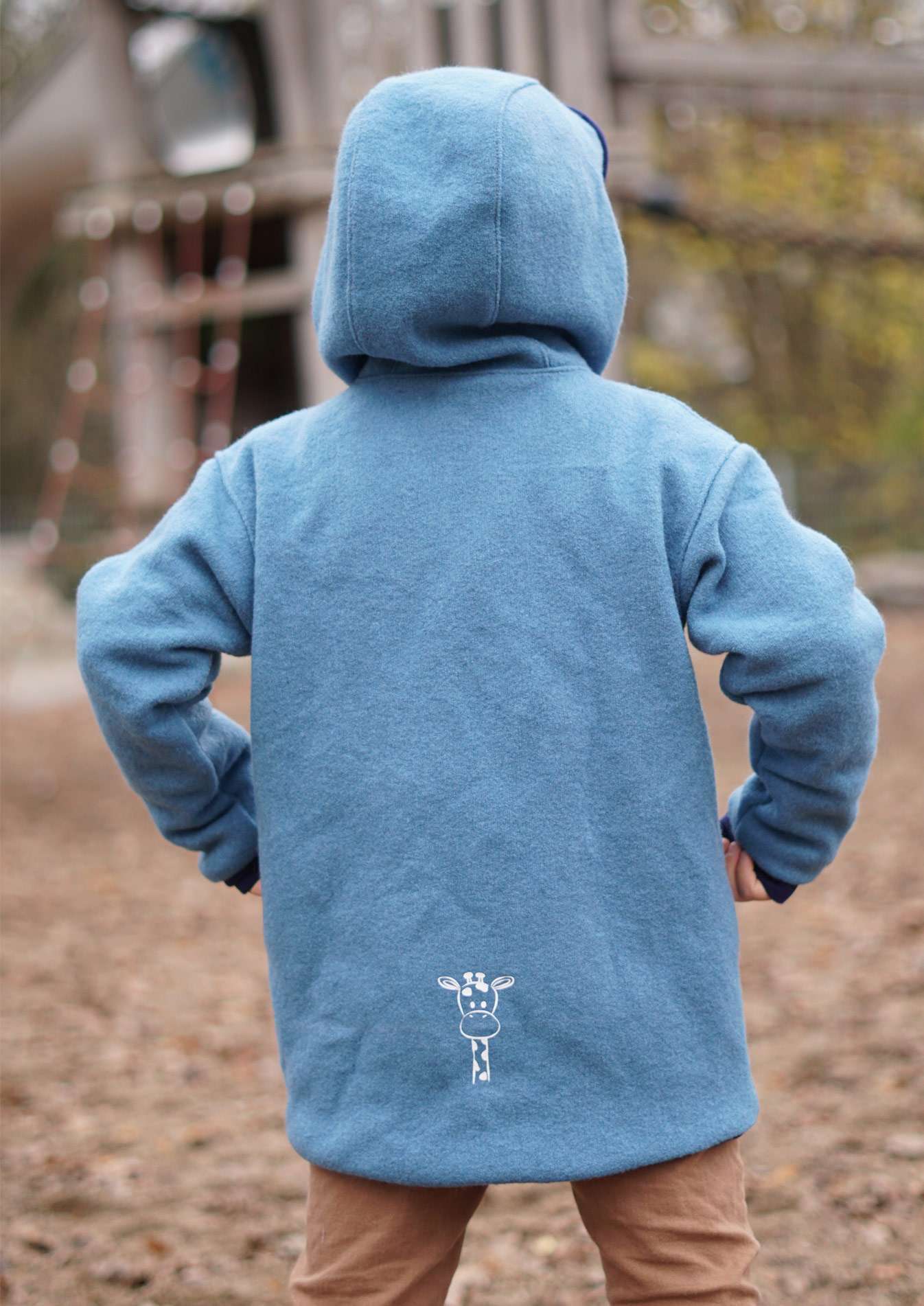 Snyggli-eBook-Jacke-Regnbue-Gr.-128-170-Walk-Schnittnuster-Naehanleitung-Kinder-blau