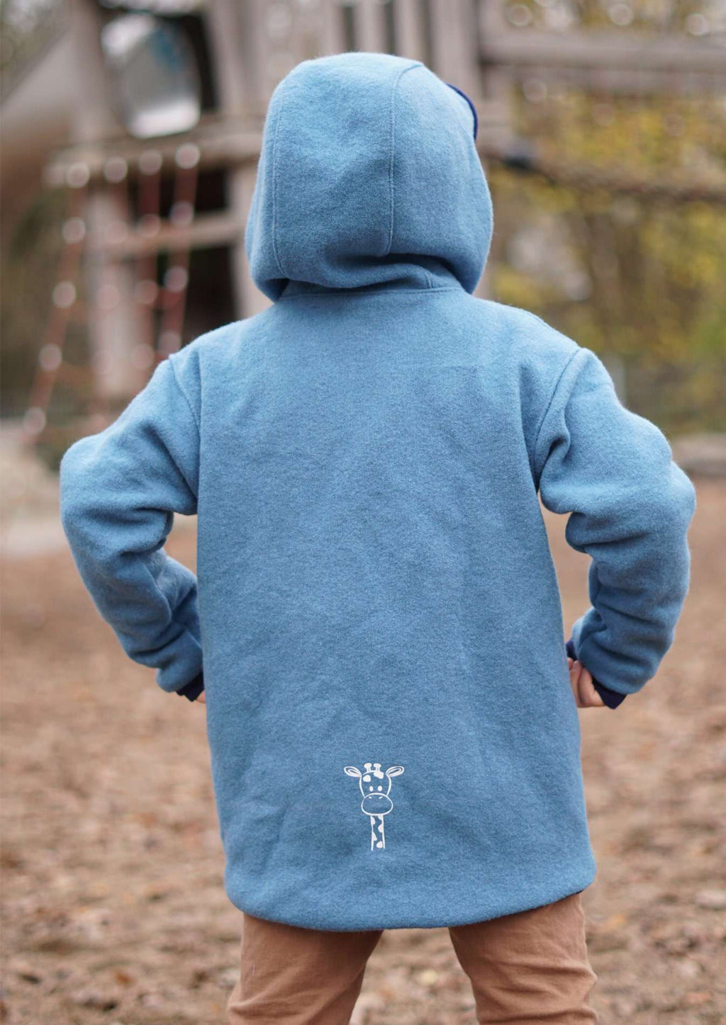 Snyggli-eBook-Jacke-Regnbue-Gr.-128-170-Walk-Schnittnuster-Naehanleitung-Kinder-blau