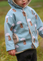 Snyggli-eBook-Jacke-Regnbue-Gr.-56-122-Babys-Kinder-Walk-Schnittmuster-Regenbogentasche