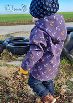 Snyggli-eBook-Jacke-Regnbue-Gr.-56-122-Babys-Kinder-Walk-Schnittmuster-Softshell