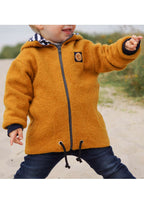 Snyggli-eBook-Jacke-Regnbue-Gr.-56-122-Babys-Kinder-Walk-Schnittmuster-gelb