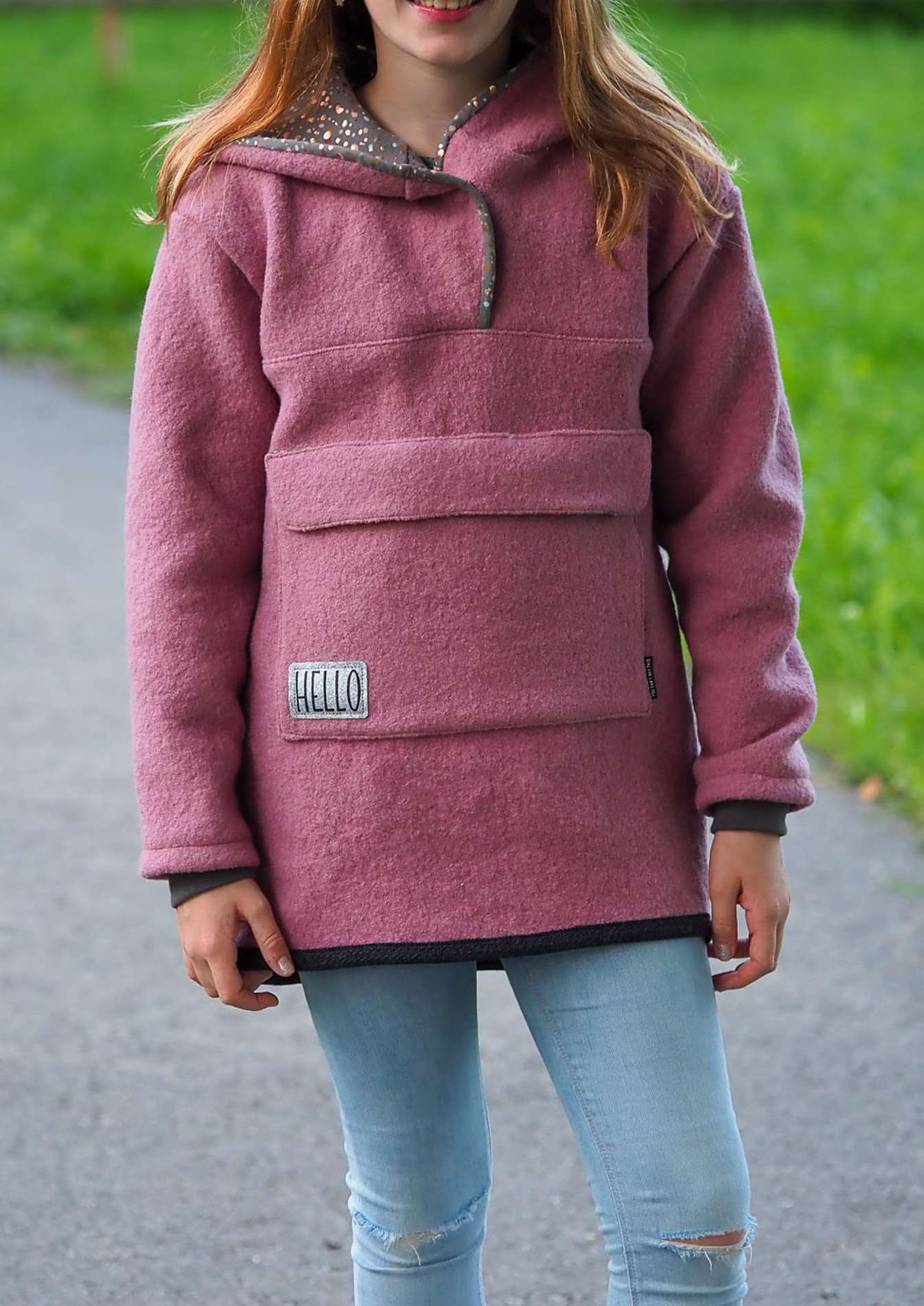 Outdoor hoodie<br>Hej Varmen <br>Size 128-170 Product image secondary