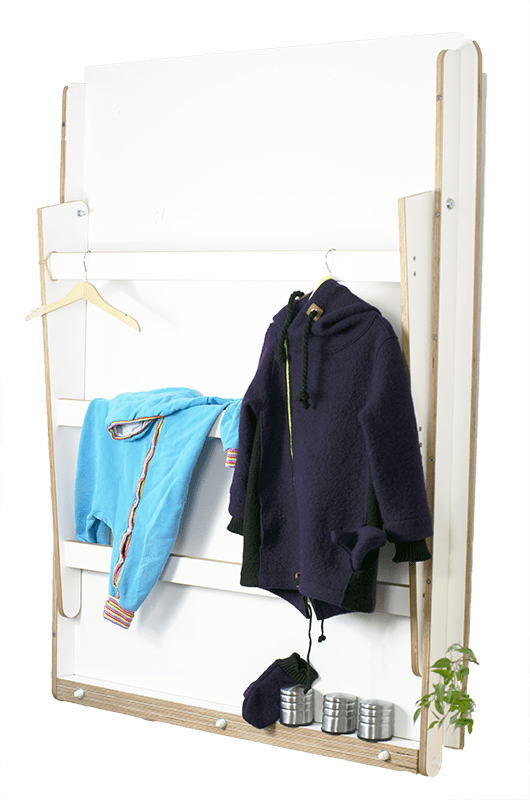 Zuschneidetisch hochgeklappt