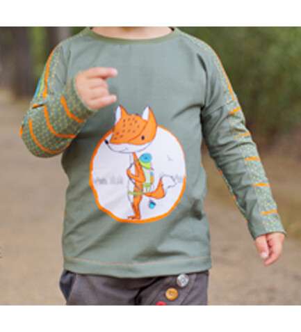 Schnittmuster Fjorden Snyggli Langarmshirt ebook Baby