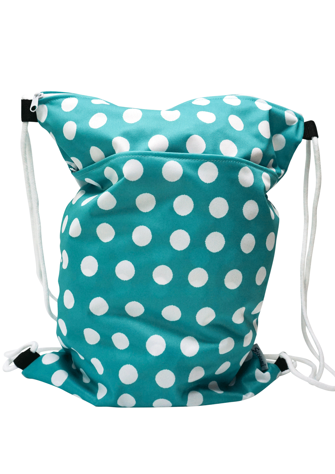 snyggli-Zsauberbeutel_deluxe_wetbag_dots-türkis Product image