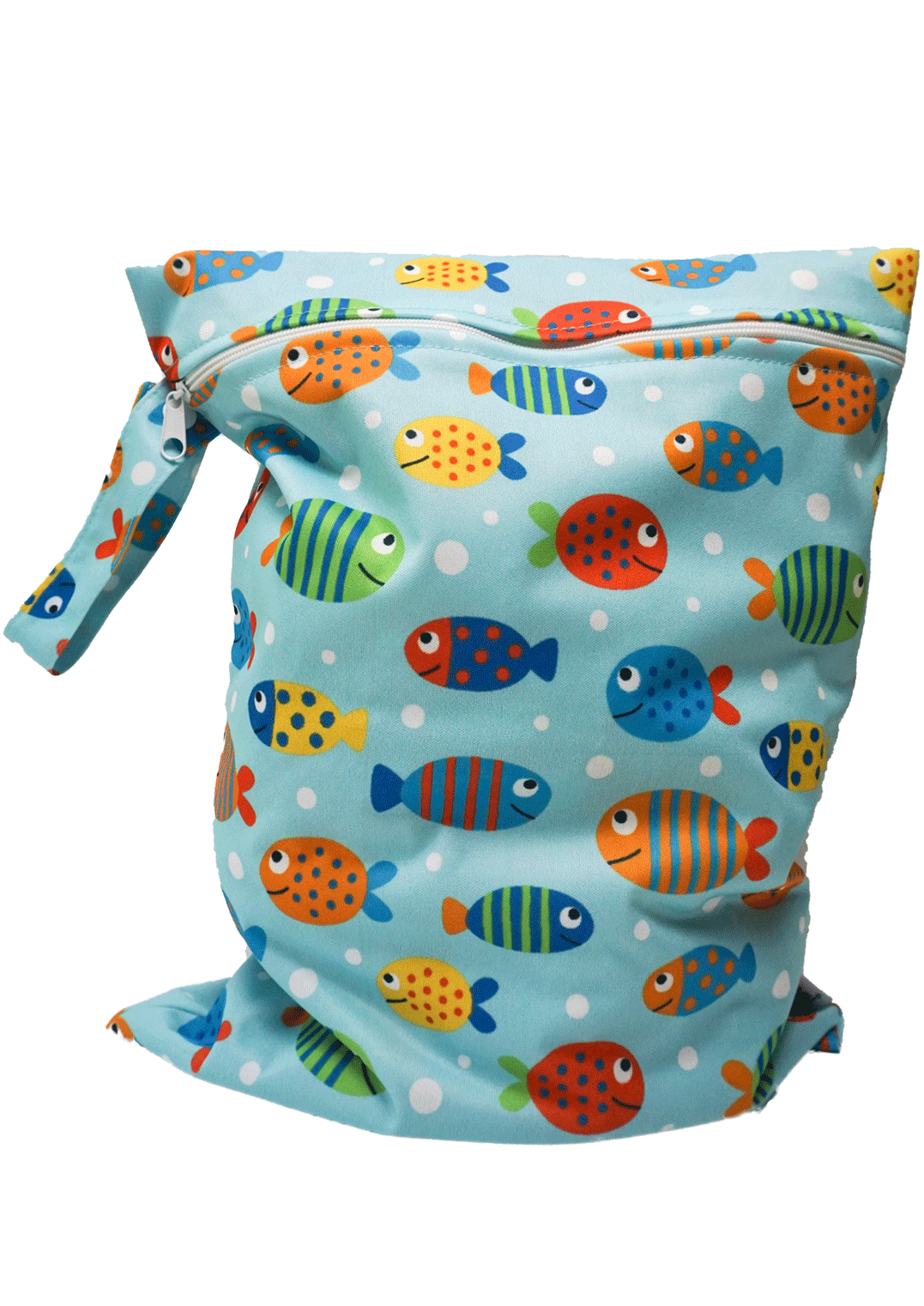 snyggli-Zsauberbeutel_kompakt_wetbag_bunte-fische-kita Product image
