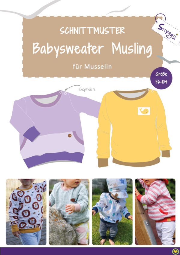 Snyggli-Schnittmuster-Musselin-Naehanleitung-Babysweater-Musling-cover