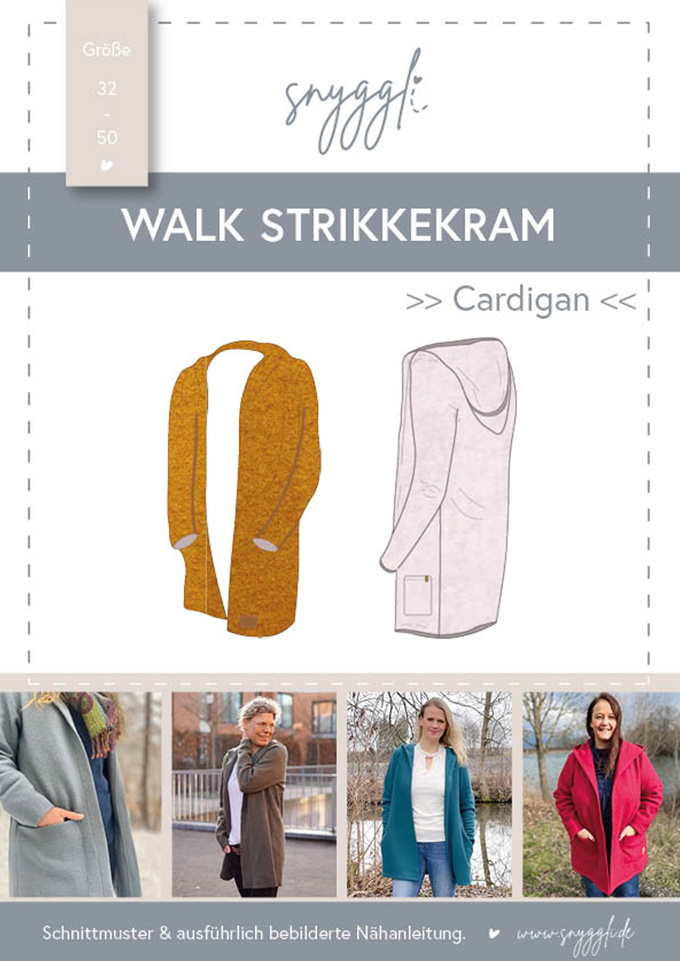 Snyggli-Cardigan-Walk-Strikkekram-Damen-Schnittmuster-Nähanleitung-Walk-Jacke-Cover